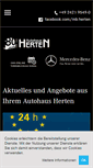 Mobile Screenshot of mercedes-herten.com